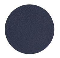 LIND DNA - Glass Mat Circle - Onderzetter 10cm Hippo Navy Blue - thumbnail