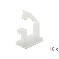Delock 60250 Kabelclips Nylon Wit (b x h) 16 mm x 12 mm 10 stuk(s) - thumbnail