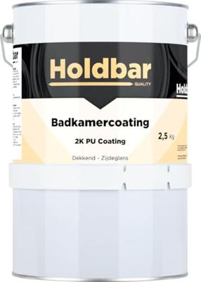 Holdbar Badkamercoating Telegrijs (RAL 7047) 2,5 kg Holdbar Badkamercoating Telegrijs (RAL 7047) 2,5 kg