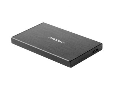 Natec RHINO GO USB 3.0-behuizing voor 2,5'' SATA HDD/SSD, zwart Aluminium - thumbnail