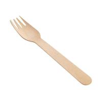 Conpax vork Pure, uit hout, 16,5 cm, pak van 250 stuks - thumbnail