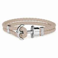 Armband Paul Hewitt PH-PH-L-S-H Beige - Maat: 20,5 cm - thumbnail