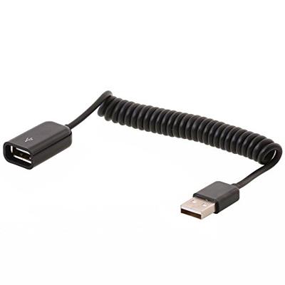 Delock USB-kabel USB 2.0 USB-A stekker, USB-A bus 0.60 m Zwart 83163