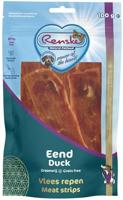 Renske Gezonde Beloning vlees repen eend hondensnack 100 g - thumbnail