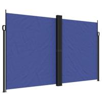 Windscherm uittrekbaar 200x1000 cm blauw - thumbnail