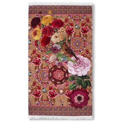 Happiness Strandlaken Velours Katoen Romy 100x180cm - sand