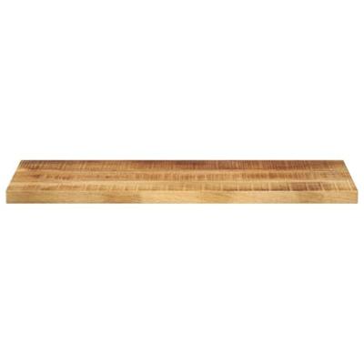 Tafelblad rechthoekig 90x40x2,5 cm massief ruw mangohout Tafelblad rechthoekig 90x40x2,5 cm massief ruw mangohout
