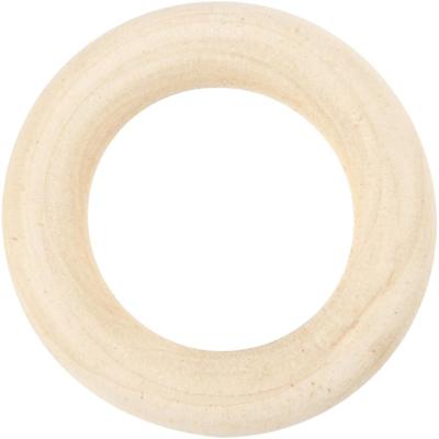 Creativ Company Ring hout, d 35 mm, 8 stuk/ 1 doos