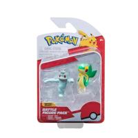 Pokemon Battle Figure Pack - Machop & Snivy - thumbnail