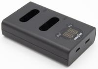 ChiliPower Sony NP-BX1 dubbellader voor 2 camera accu's (tegelijk) - thumbnail