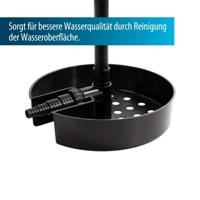 Aquaforte drijvende skimmer op standaard - thumbnail