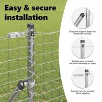 VidaXL Afrasteringspaal 13 pcs zilver staal - thumbnail