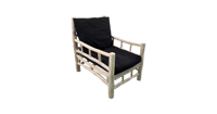 Lounge tuinstoel teak Van der Leeden - Van der leeden - thumbnail