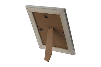 Fotolijsten Home ESPRIT Zilverkleurig Kristal polyestyreen Romantiek 20,5 x 1,5 x 25,5 cm