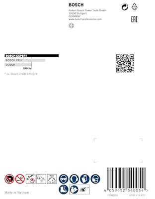Bosch Accessories 2608900670 EXPERT MultiMaterial X-LOCK Diamanten doorslijpschijf Diameter 125 mm Boordiameter 22.23 mm Steen, Beton, Baksteen 1 stuk(s)