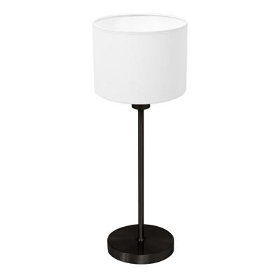 Steinhauer Zwarte tafellampNoor met witte kap - 4419ZW
