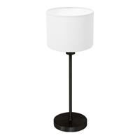 Steinhauer Zwarte tafellampNoor met witte kap - 4419ZW - thumbnail