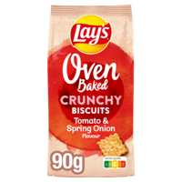 Lay's Oven Baked Biscuits Tomaat & Onion 90 gr bij Jumbo - thumbnail