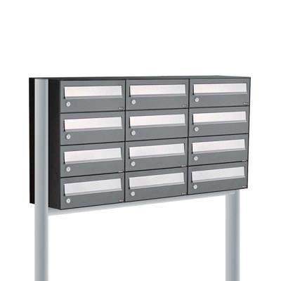 Allux Hive Set 3-Breed, 4-Hoog Op Statief Antraciet - 40030065_3x4s