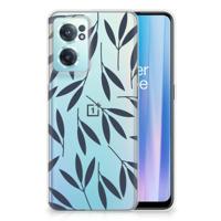 OnePlus Nord CE 2 5G | TPU Case | Leaves Blue - thumbnail