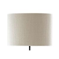 Lampenkap Saverna ovaal 45x45x32 cm eiwit - thumbnail