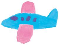 SES Creative plakkaatverf Trendy 45 ml 6 kleuren - thumbnail