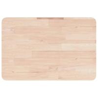 Badkamer wandschap staal en massief eikenhout - thumbnail