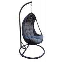 Hangstoel Funny relax zwart - thumbnail