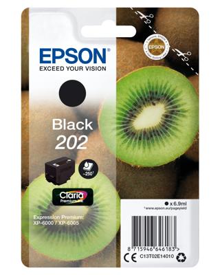 Epson 202 6.9ml 250pagina's Zwart inktcartridge - [C13T02E14020]