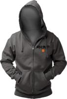 PUBG Zip-up Hoodie Logo Black - thumbnail