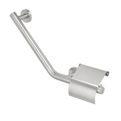 Veiligheidsgreep met Toiletrolhouder Tiger Boston Comfort en Safety Links RVS Veiligheidsgreep met Toiletrolhouder Tiger Boston Comfort en Safety Links RVS