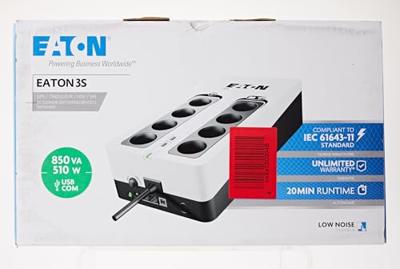 UPS SAI Eaton 3S850D 510W Wit 850 VA - thumbnail