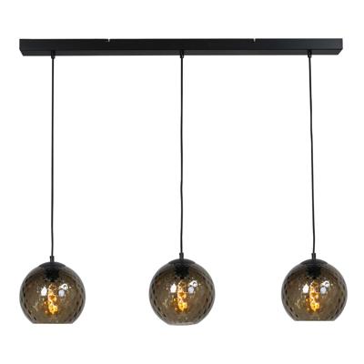 Masterlight Zwarte hanglampBaloton 3x E27 - 2341-05-05-100-3-20