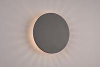 Trio WandlampBelly Ø25cm antraciet - 240660142 - thumbnail