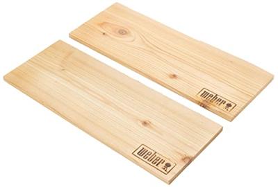 Weber cederhouten rookplank