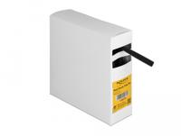 Delock 19979 Krimpkous Zwart 7 mm Krimpverhouding:3:1 1 stuk(s) - thumbnail