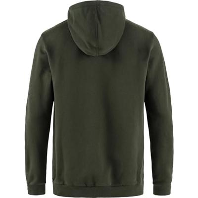Fjallraven Logo Hoodie Trui Heren Deep Forest S Fjallraven Logo Hoodie Trui Heren Deep Forest S