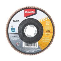 Makita Accessoires Lamellenschuurschijf X-LOCK 125mm Z80 - D-76021 - D-76021 - thumbnail