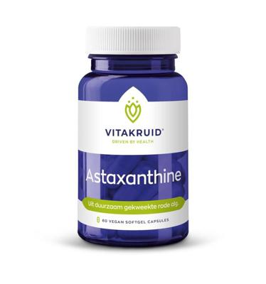 Vitakruid Astaxanthine Astapure® 4mg duurzaam gekweekte alg Vitakruid Astaxanthine Astapure® 4mg duurzaam gekweekte alg