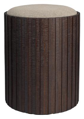 Dutchbone Poef 'Bay High' Met opbergruimte, Teakhout