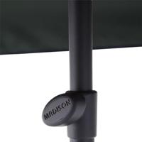 Grote Parasol Patmos 210x140 cm Grijs van Madison - thumbnail