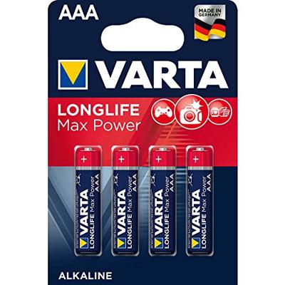 varta 4703 Max Tech batterij (AAA 4B, verpakking van 10 stuks)