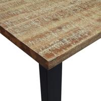Eettafel 150x90x75 cm massief acaciahout - thumbnail