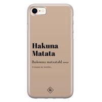 iPhone 8/7 siliconen hoesje - Hakuna matata - thumbnail
