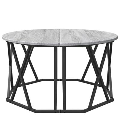 Salontafel Grijs sonoma 80 x 80 x 42 cm