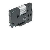 Brother TZe-S131 Labeltape extra sterk klevend Tapekleur: Transparant Tekstkleur: Zwart 12 mm 8 m - thumbnail