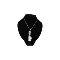 Zilveren Hanger Fadenkwarts met Kapje (Model 4) - thumbnail