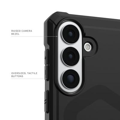 Urban Armor Gear Essential Case Samsung Galaxy S26+ Zwart MagSafe compatible, Met magneetmodule