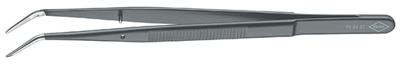 Knipex 92 34 37 Precisiepincet Spits, gebogen 45° 155 mm Knipex 92 34 37 Precisiepincet Spits, gebogen 45° 155 mm