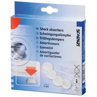 Scanpart trillingsdempers Wasmachine accessoire - thumbnail